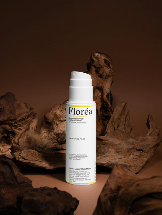 Mineral Sunscreen SPF30 for Face & Body, no tint - By floréa