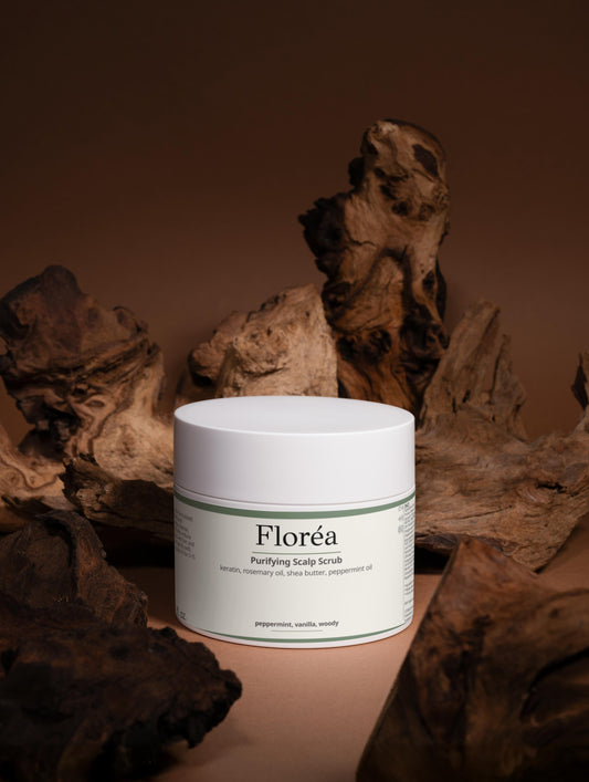 Deep Cleanse Scalp Scrub, Rosemary & Mint - By Floréa
