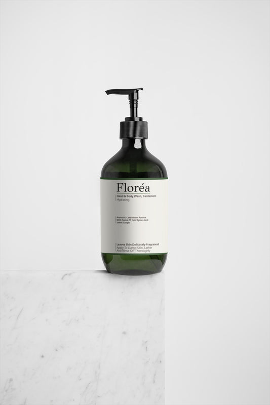Hand & Body Wash, Ginger & Smoky Cardamom - By Floréa