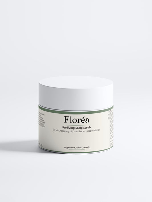 Deep Cleanse Scalp Scrub, Rosemary & Mint - By Floréa