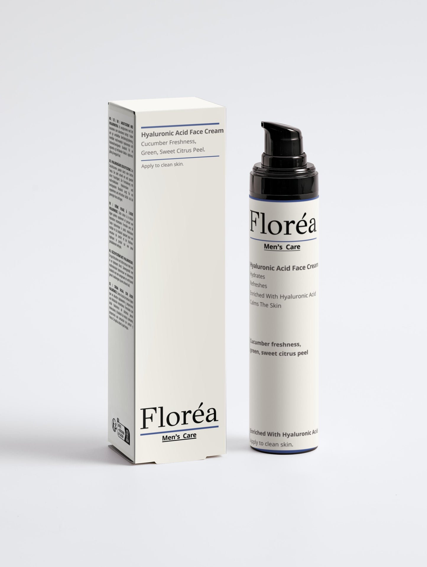 Hyaluronic Acid Face Cream for Men - By Floréa